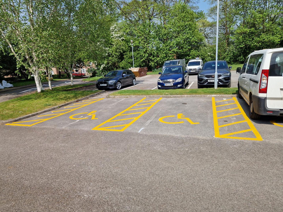 The car park and access roads were resurfaced and re-lined.