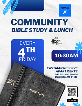 Wakem-Up Ministry Community Bible Study & Lunch 2026