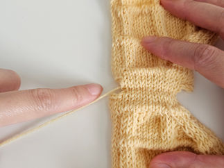 Free Waffle Toy Knitting Pattern