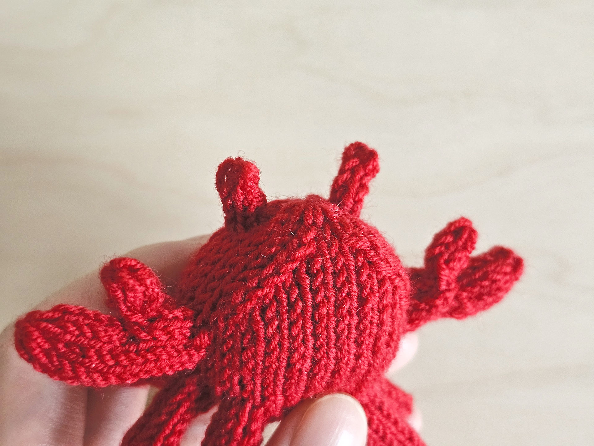 Free Pinchy the Crab Knitting Pattern