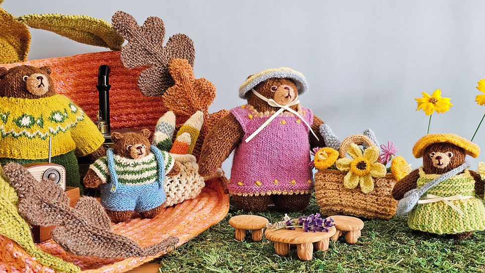 Mou Mou Bear Knitting Pattern
