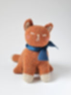 Hand-knit Mochi Cat Home Decor