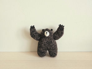 The Mighty Bear Toy (Free Knitting Pattern)