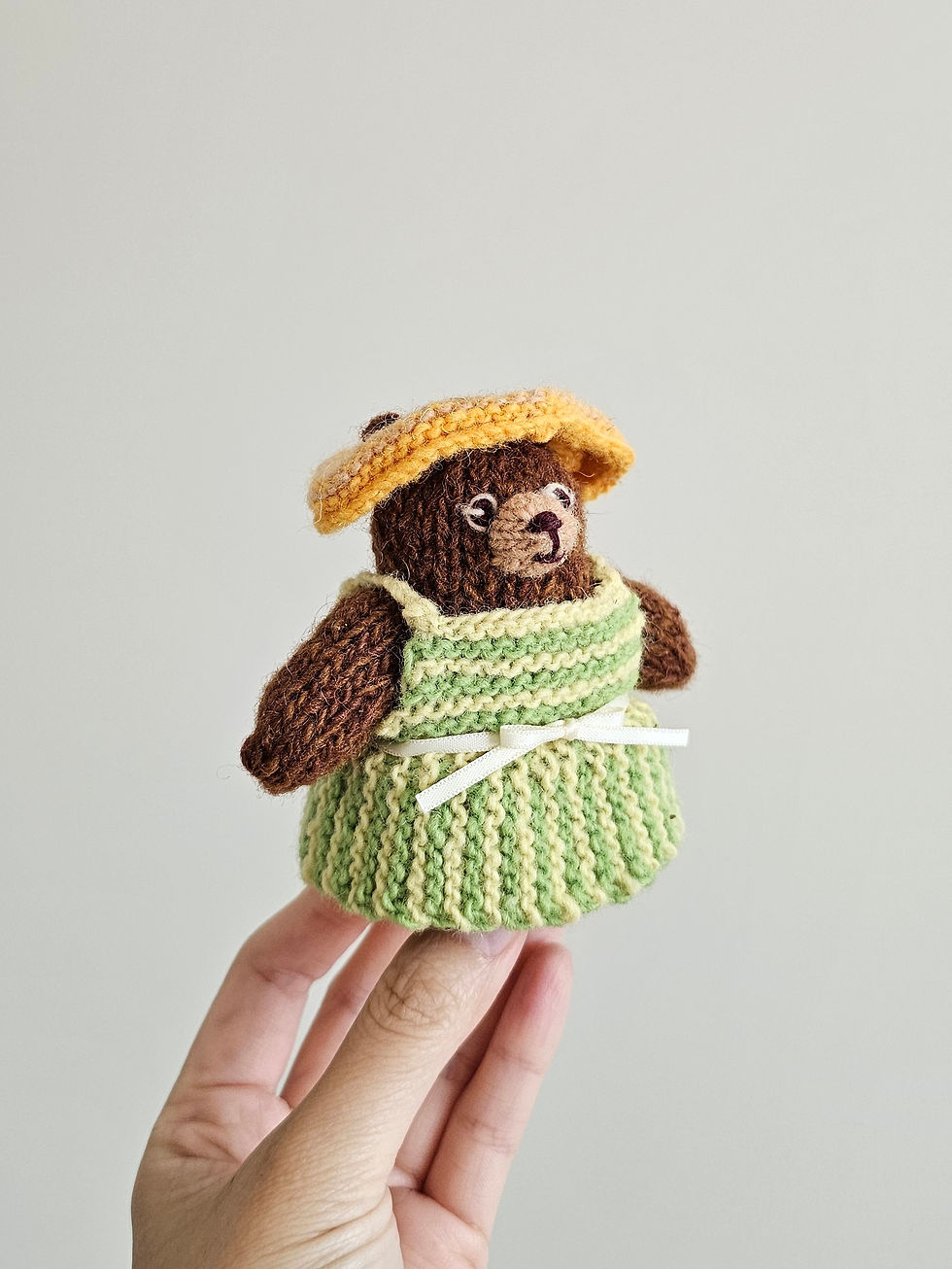 Knitting Pattern: Sister Bear