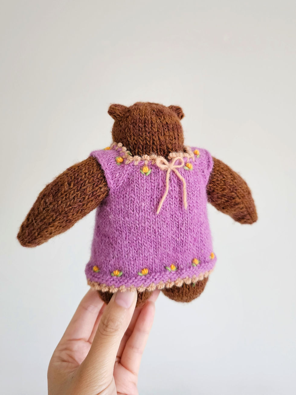 Thumbnail: Knitting Pattern : Mommy Bear