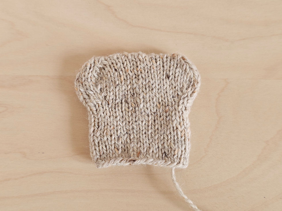 Free Tiny Toast Knitting Pattern