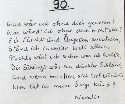 Poema de Novalis