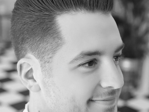 A sleek and precisely styled flattop haircut, showcasing the iconic look's classic, clean lines and elevated height.