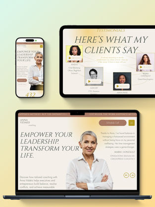 Wix Studio Website Template for Business Coaches: A Game-Changer for Your Coaching Business