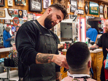 Barbershop photography