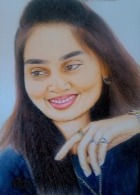Thumbnail: Samiksha - Colour Pencil Portrait