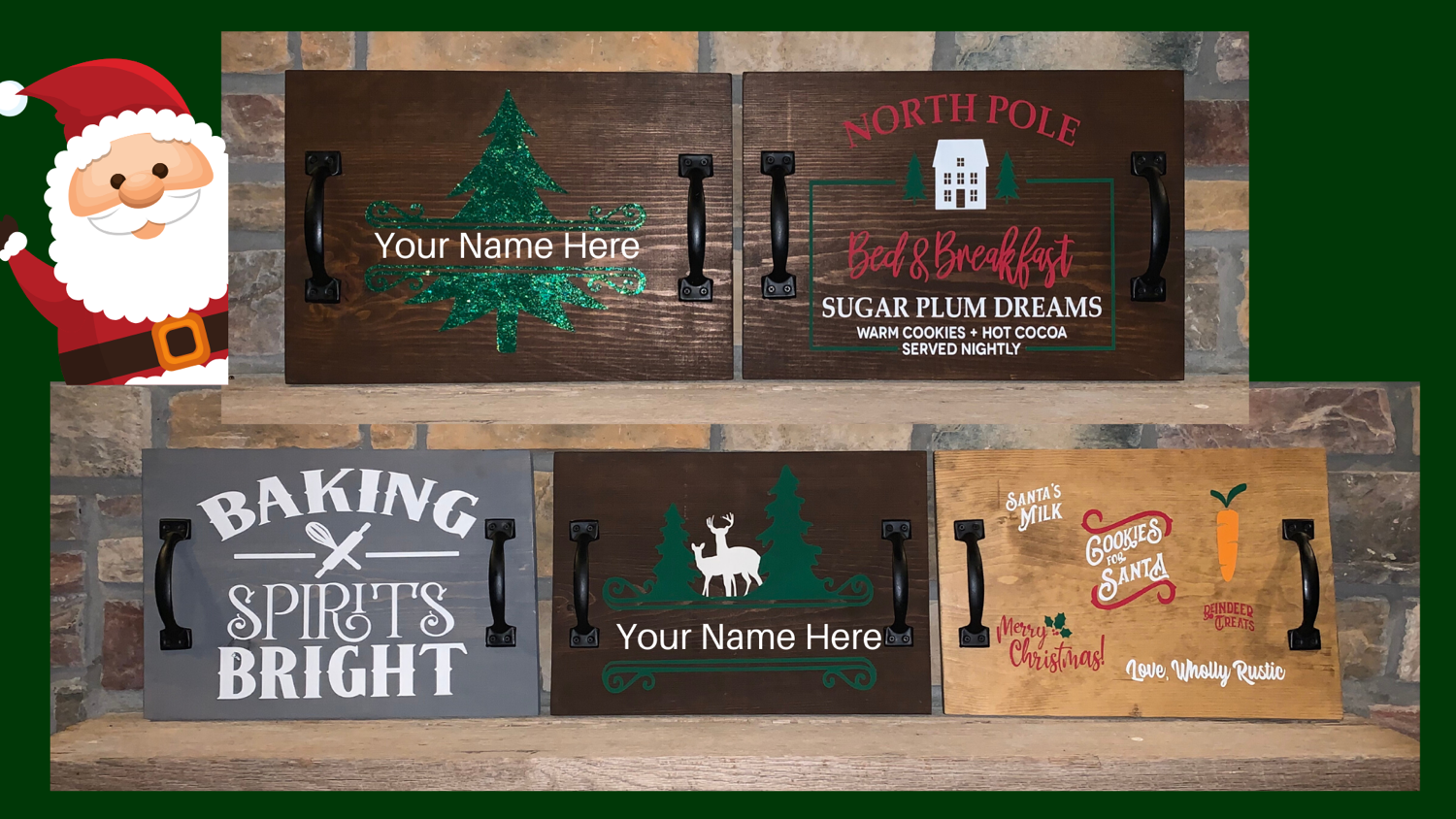 Holiday Serving Trays!