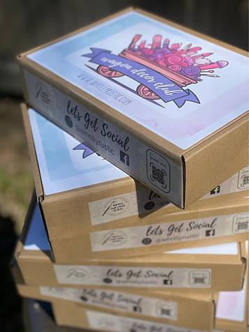 wagon club boxes outside stack