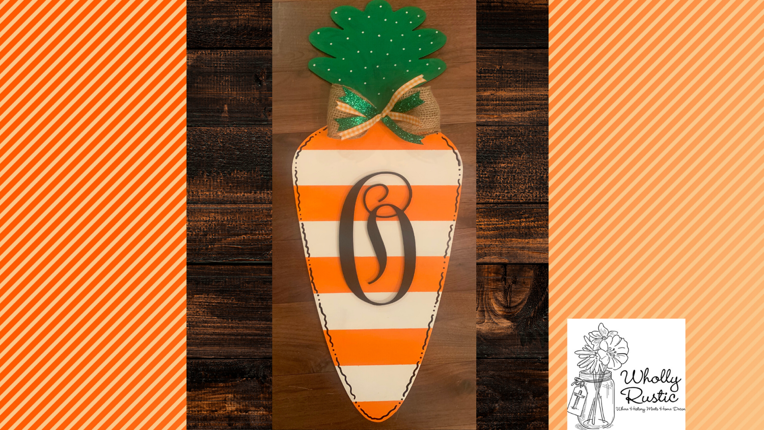 Carrot Door Hanger!