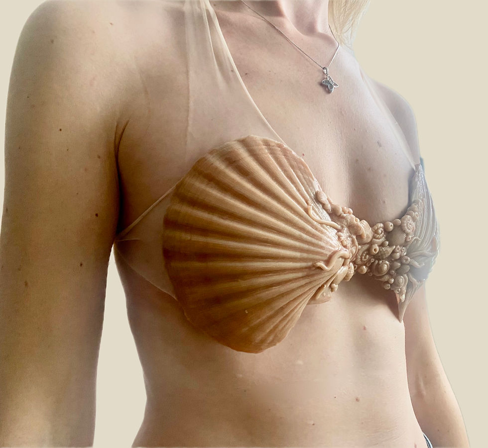 Thumbnail: Katie Seashell Silicone Bra