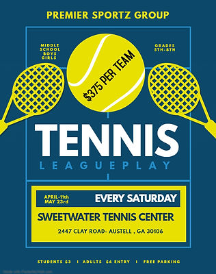 Copy of Tennis - Made with PosterMyWall.