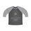 Thumbnail: SelflessLuv Proj. "GENEROSITY" Tri-Blend 3/4 Raglan Tee- Spread Kindness 
