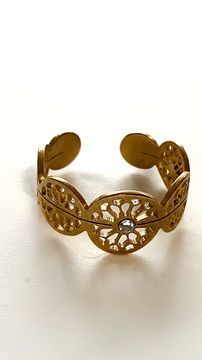 Miniaturbild: Mandala Ring Set – filigran, boho & kombinierbar