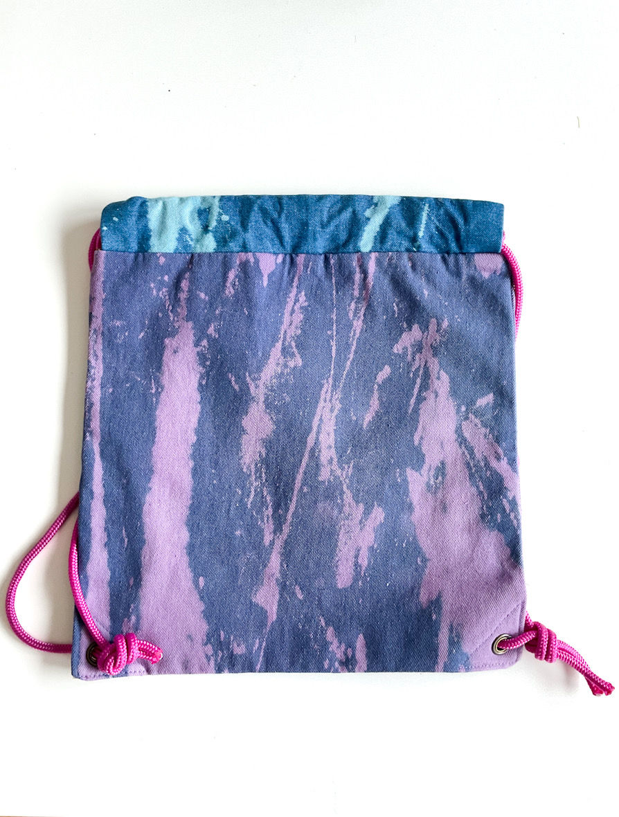 Miniaturbild: Jeans Turnbeutel Kinder- Upcycling Tasche