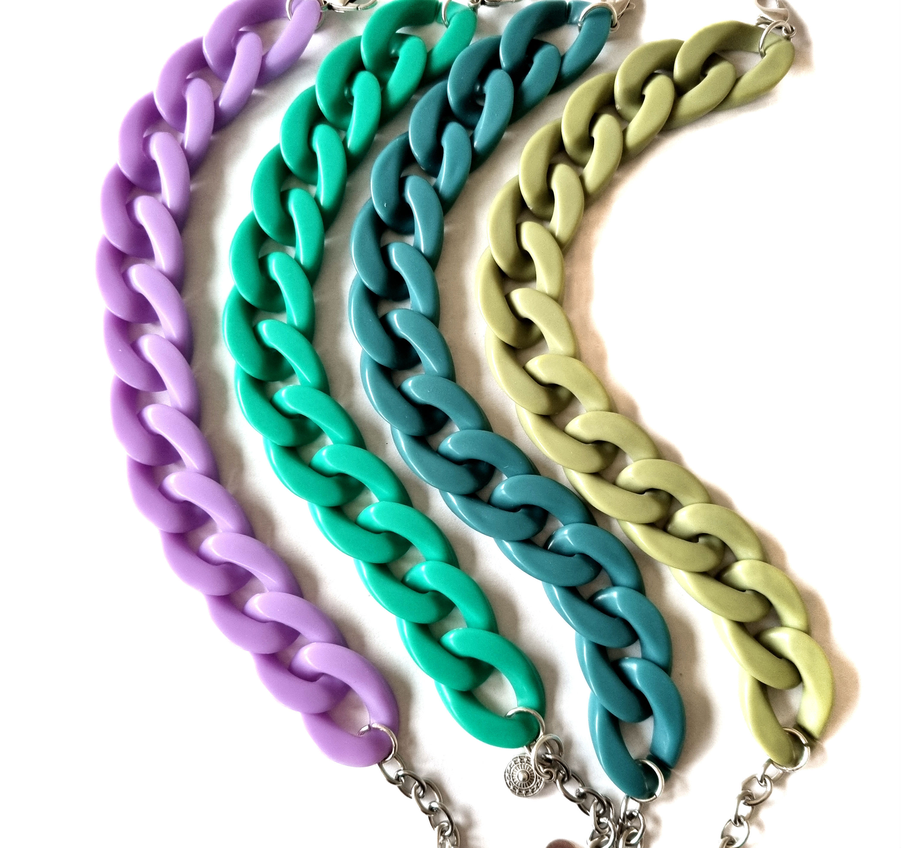 Gliederarmband aus Acryl , Individualisierbar