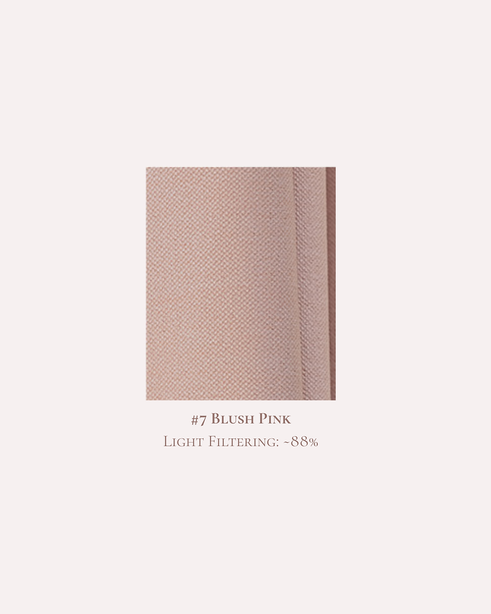 Thumbnail: Salomé Darkening Curtain – Blush Pink