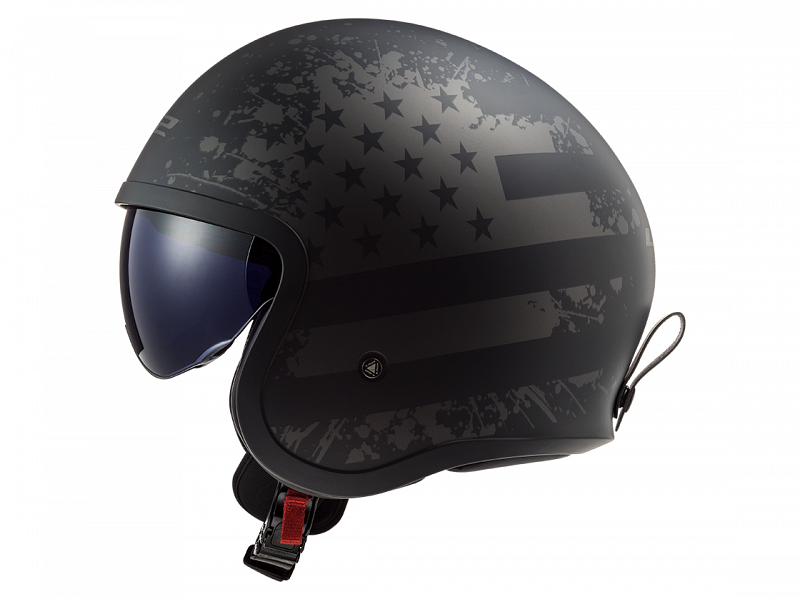 縮圖：LS2 ECER22-05 BLACK FLAG HELMET