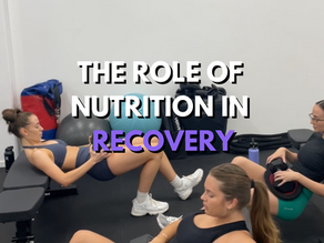 The Role of Nutrition in Recovery