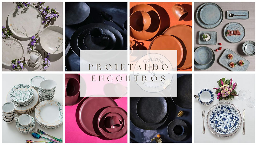 aparelhos de jantar em vários estilos de cerâmica e porcelanas blog projetando encontros cozinha inefável