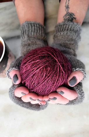 Fingerless mitts 