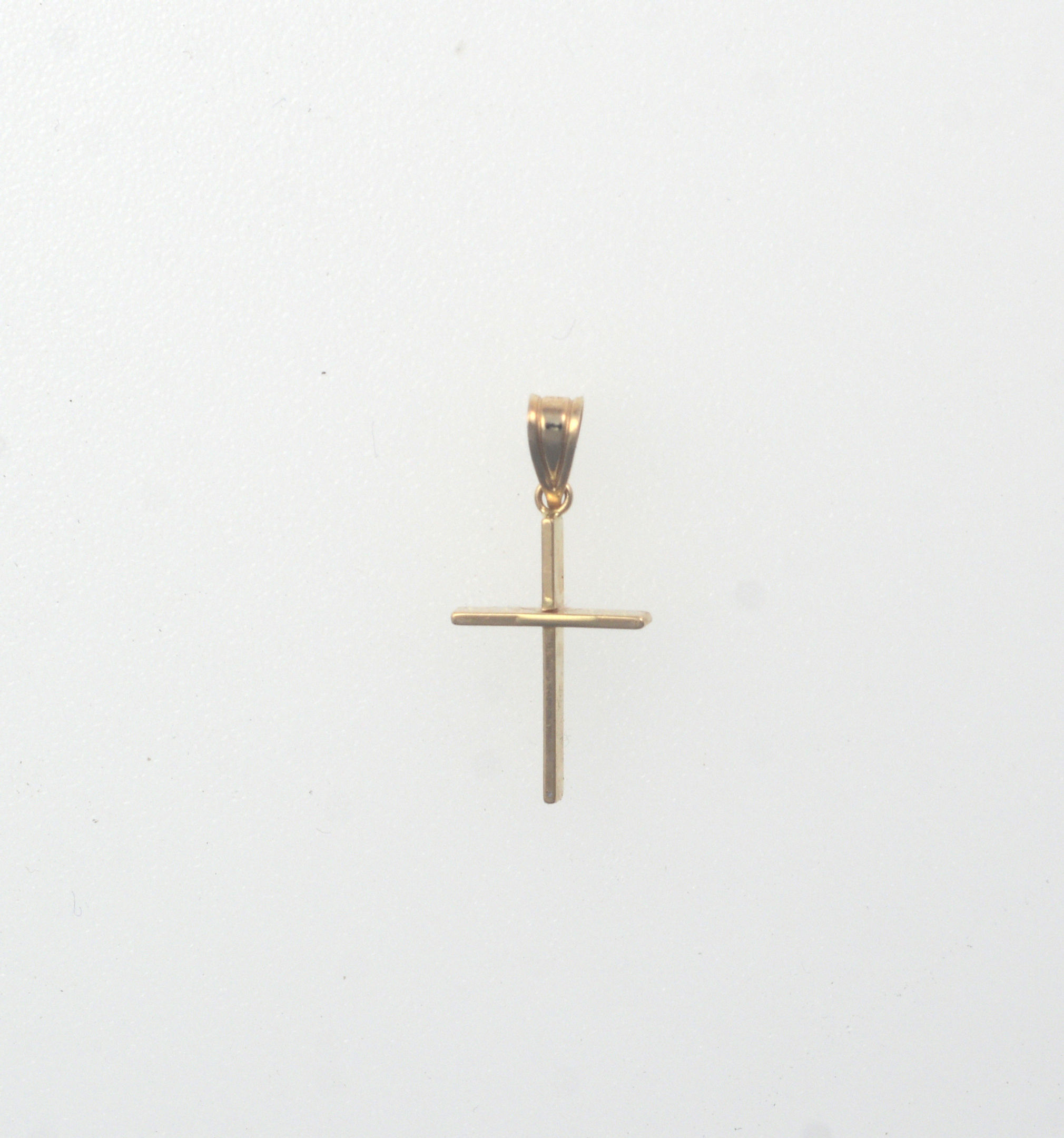 14 K Yellow Gold Cross