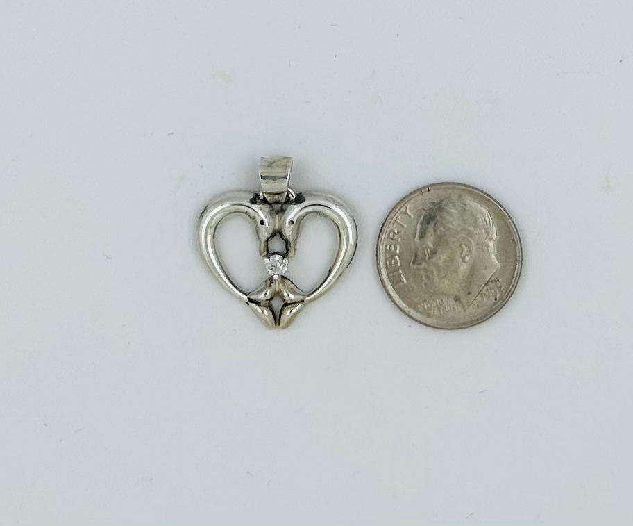Thumbnail: dolphin heart jewelry