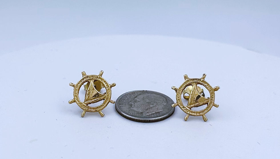 Thumbnail: sailboat earrings