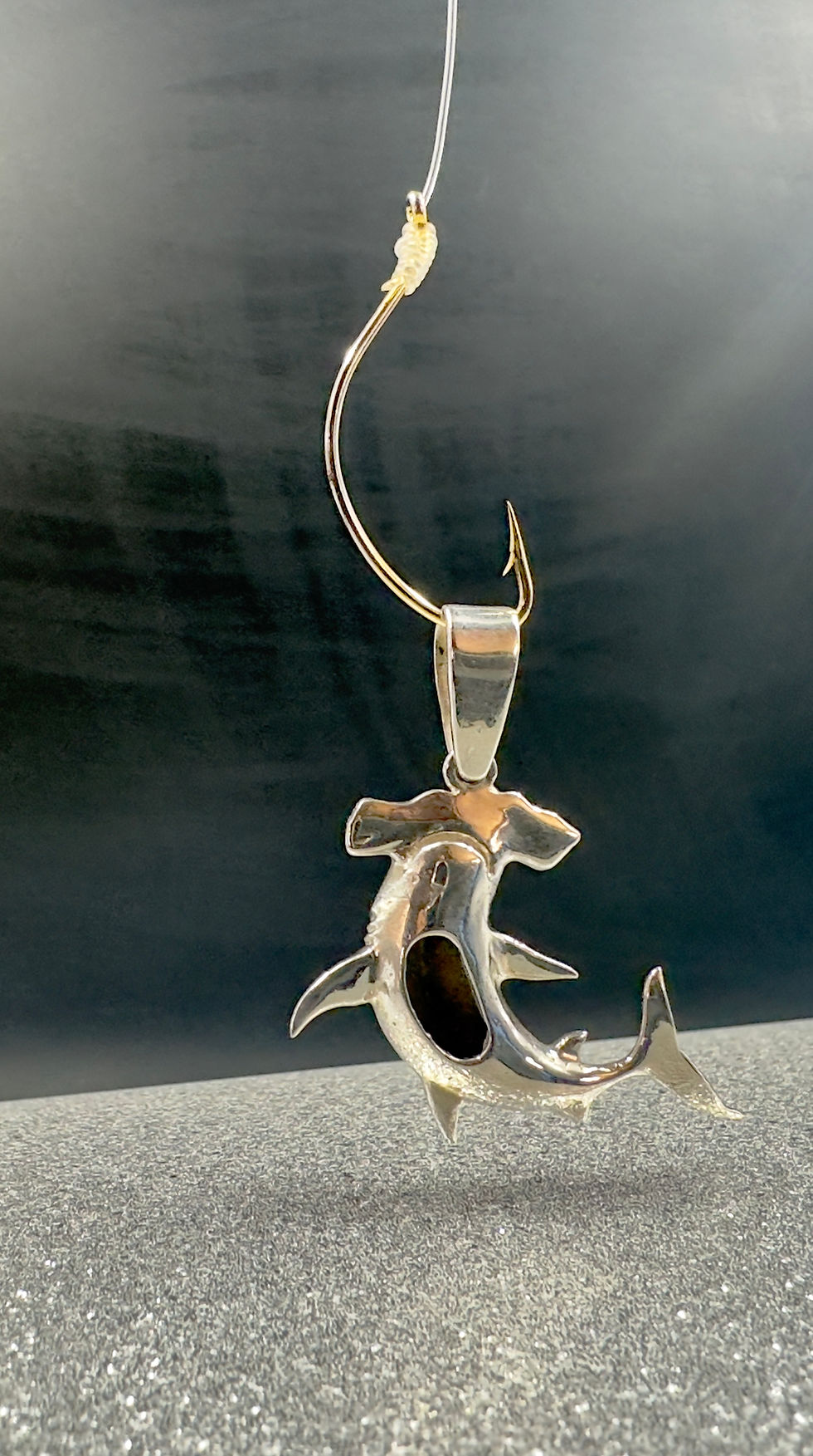 Thumbnail: hammerhead shark necklace