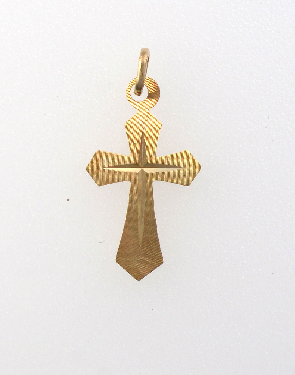 14k Yellow Cross