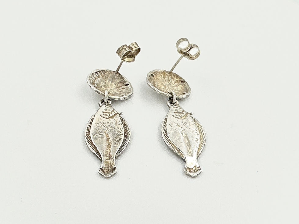 Thumbnail: flounder earrings