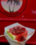 Sandia con chamoy- Paleta style!
