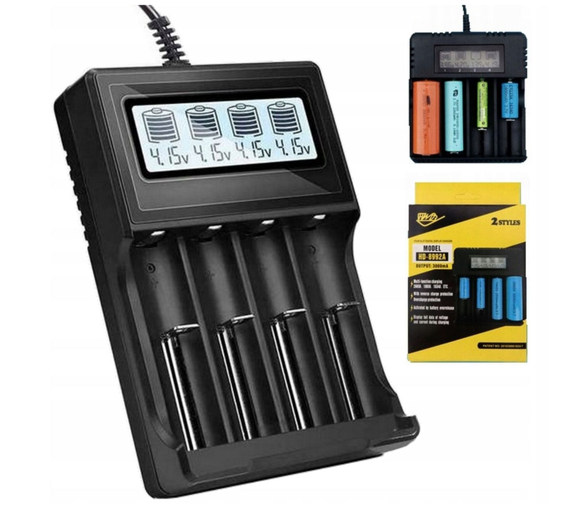 4 SLOT SMART BATTERY CHARGER - HD-8992C