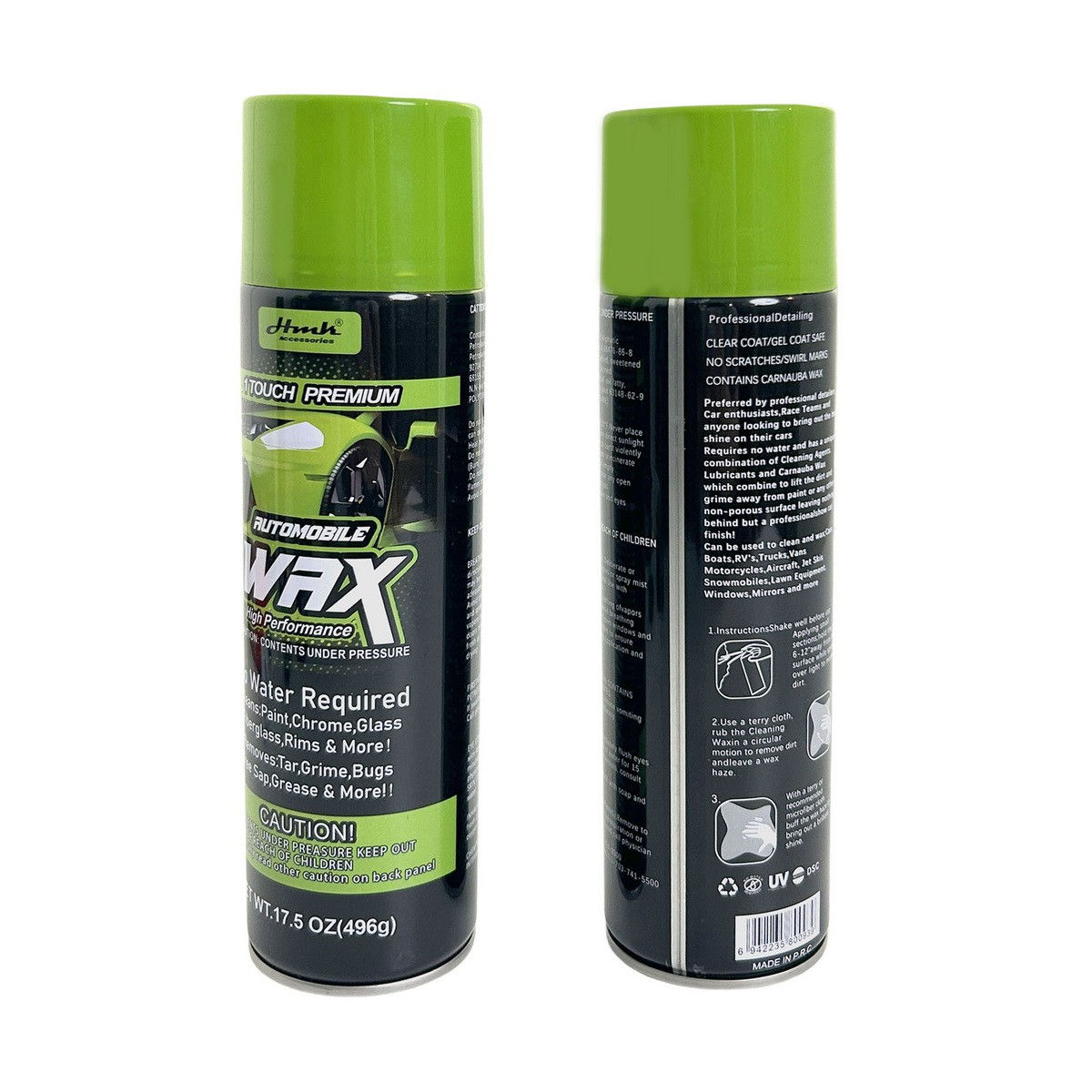 AUTOMOBILE WAX - NET WT. 17.5 (496G)