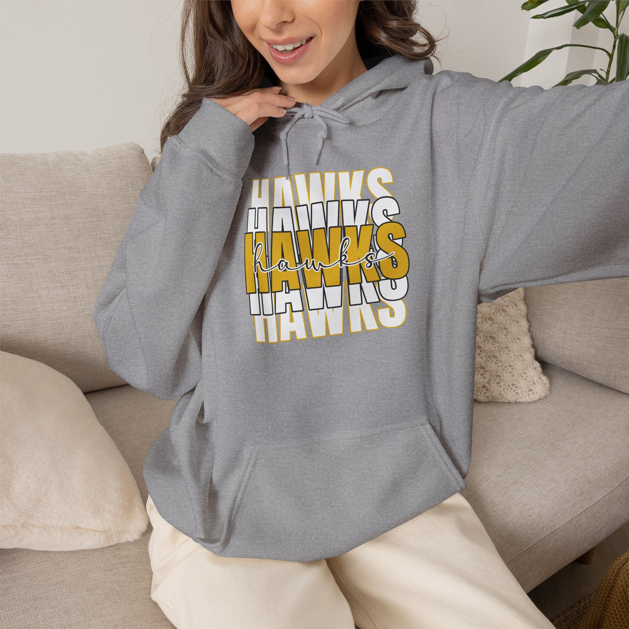 Central Lee Hawks Spirit 4 Hoodie