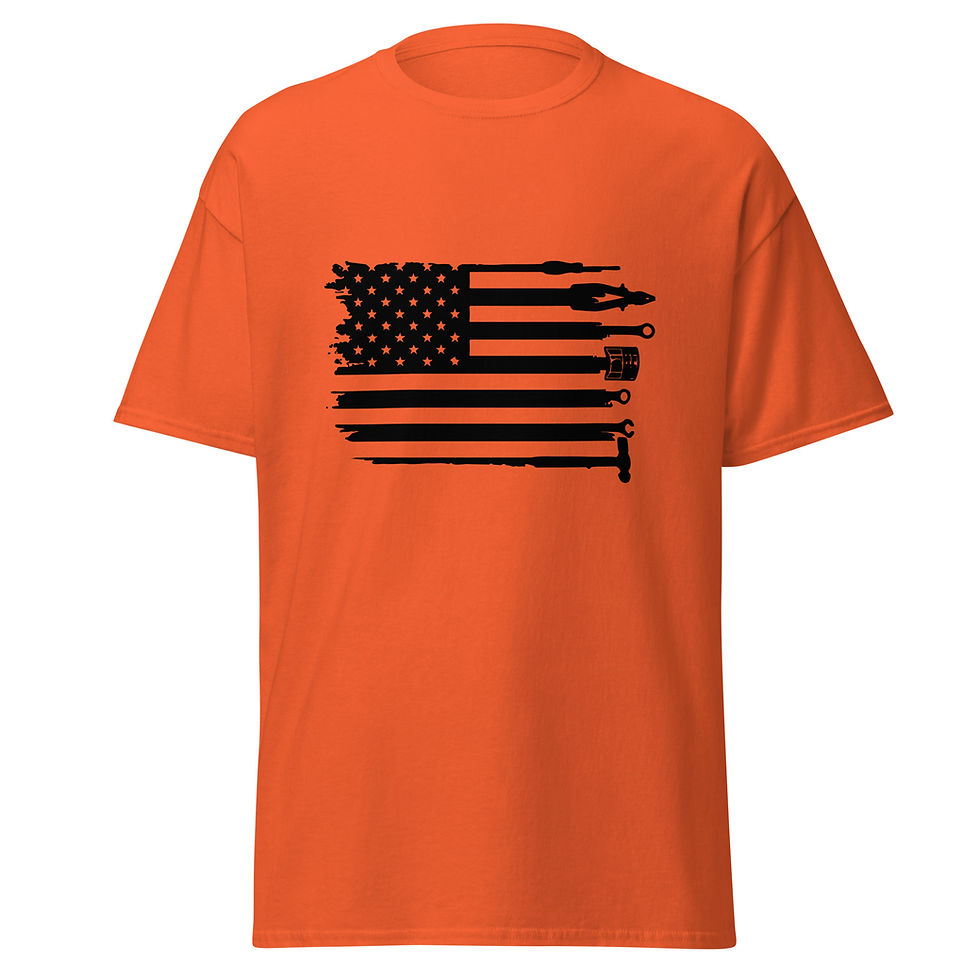 Thumbnail: Mechanic American Flag T-Shirt