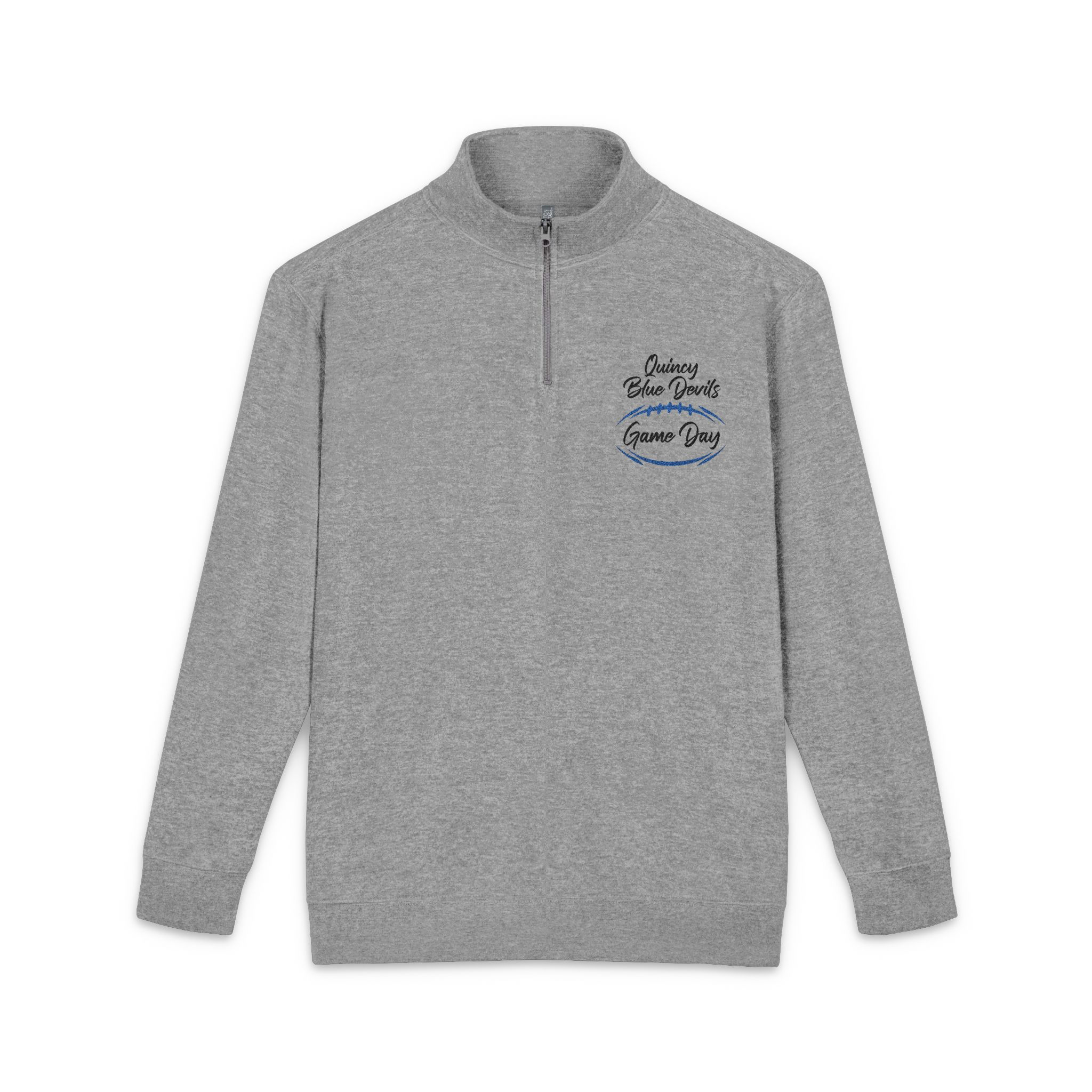 Quincy Blue Devil Fleece Pullover
