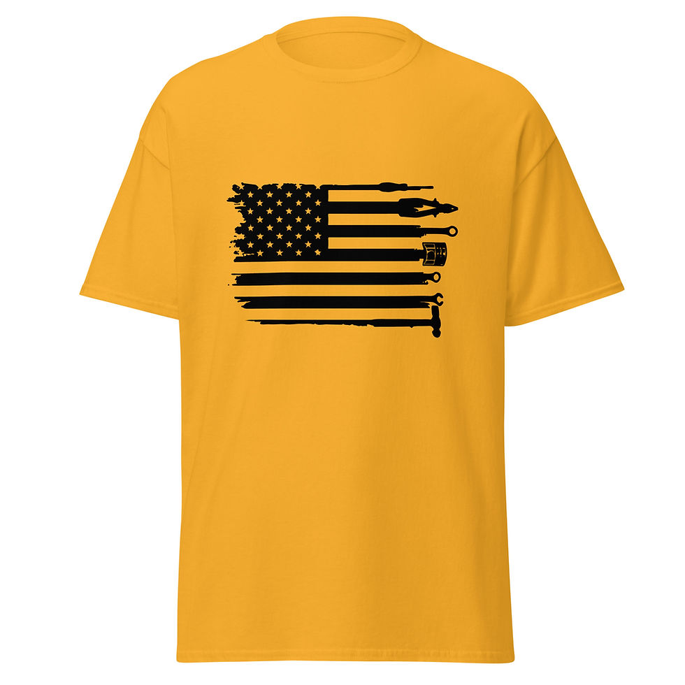 Thumbnail: Mechanic American Flag T-Shirt