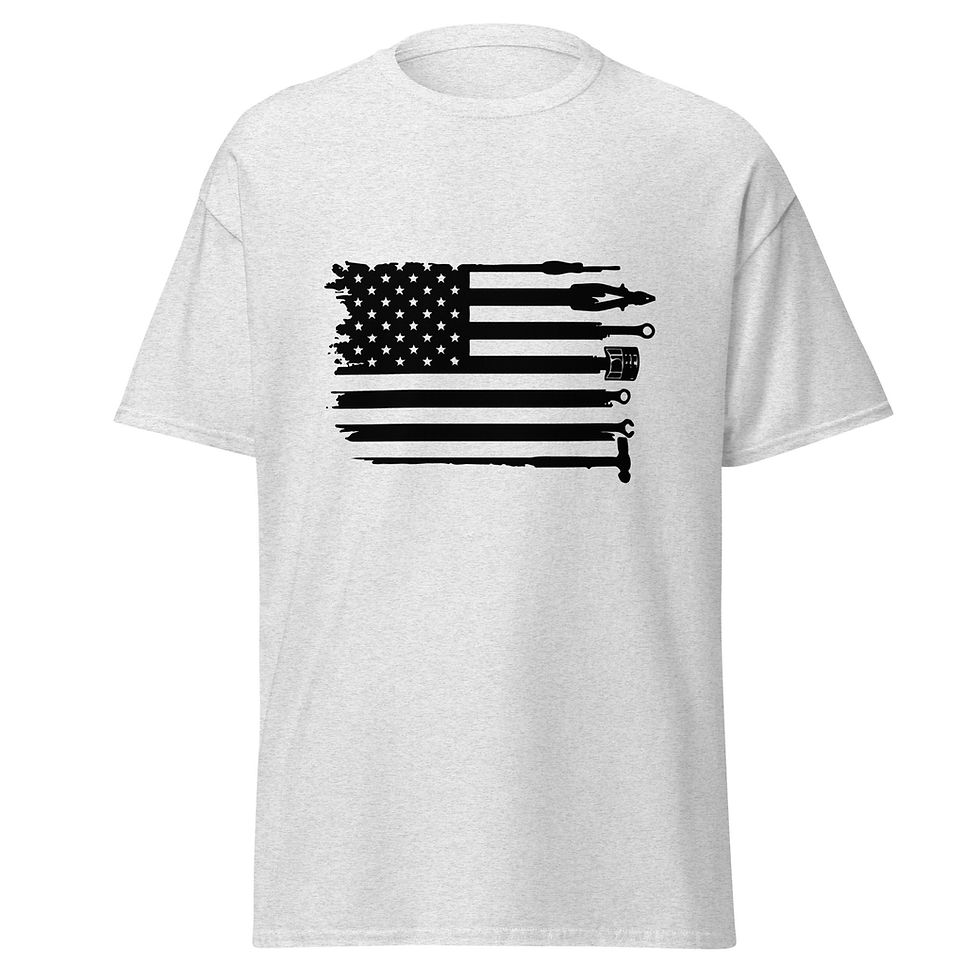 Thumbnail: Mechanic American Flag T-Shirt