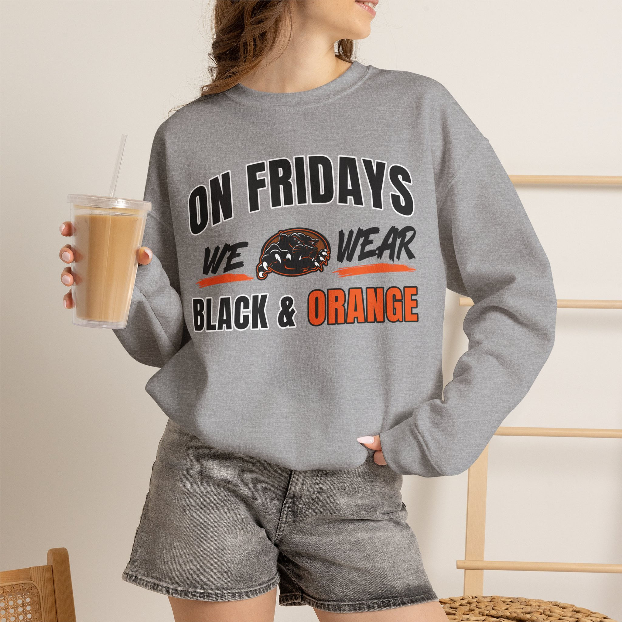 Palmyra Panthers Spirit 5 Crewneck
