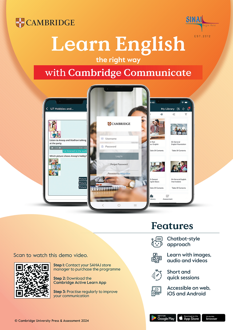 Cambridge Communicate App
