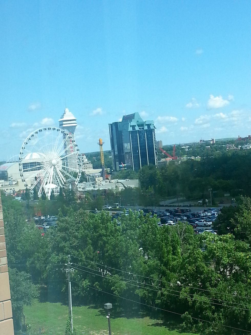 Skyline of Niagara Falls