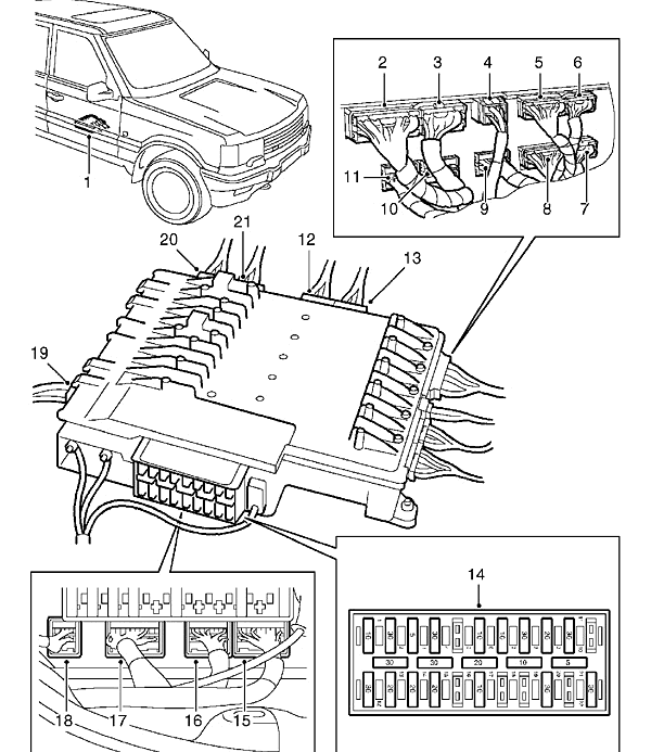 Range Rover Becm Wiring Diagram