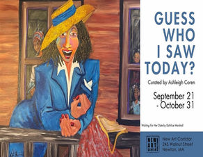 “Guess Who I Saw Today,” curated by Ashleigh Coren: Sept 21-Oct 31, 2023