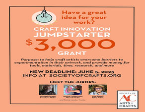 Craft Innovation Jumpstarter: Society of Arts & Crafts