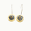 Thumbnail: Dual-Tone Circle Earrings
